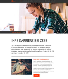 ZEEB-Karrierewebsite